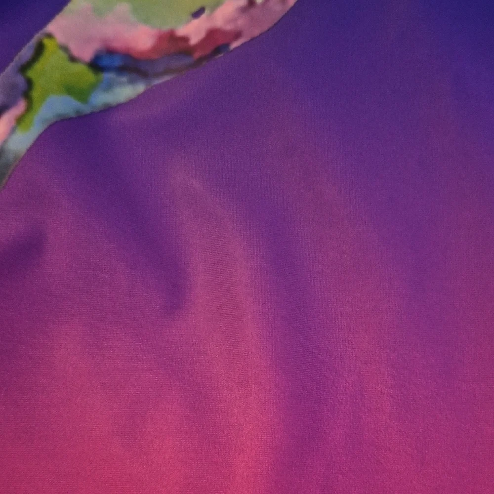 Blue and Pink NWOT Gradient Swim Suit with Ombré Effect. - Picture 8 of 11